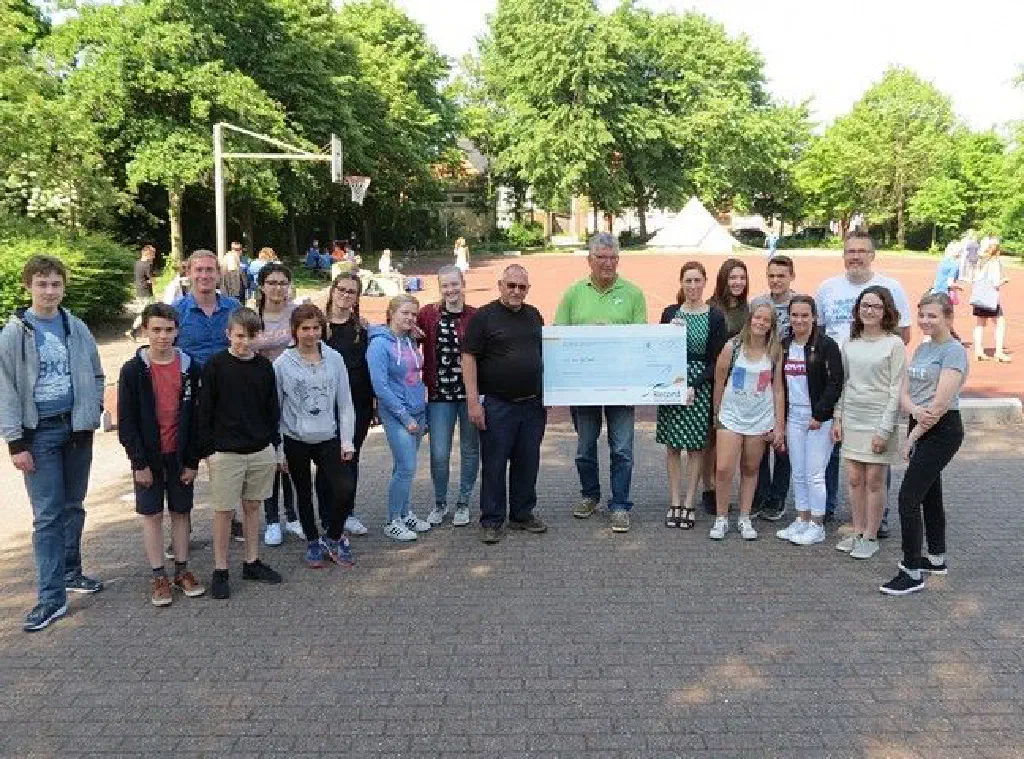 Cheque-uitreiking Go! Eureka