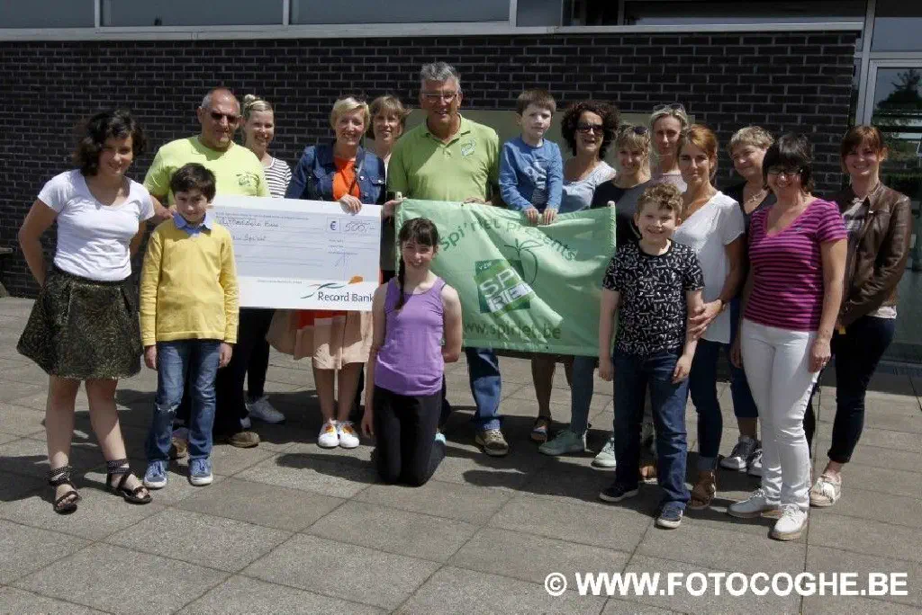 Cheque-uitreiking Zonnehart