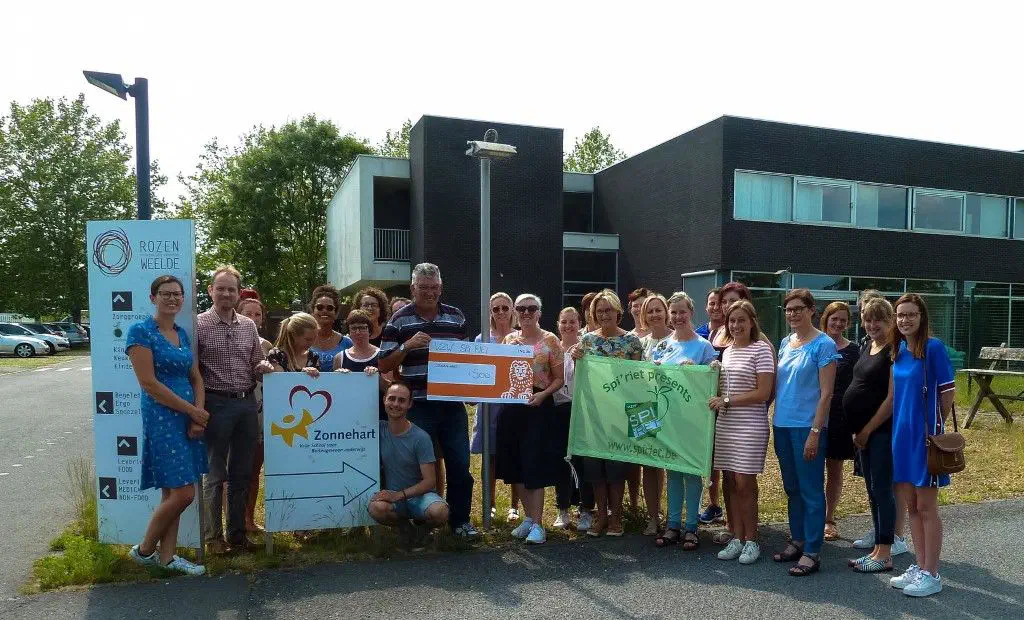 Cheque-uitreiking Zonnehart