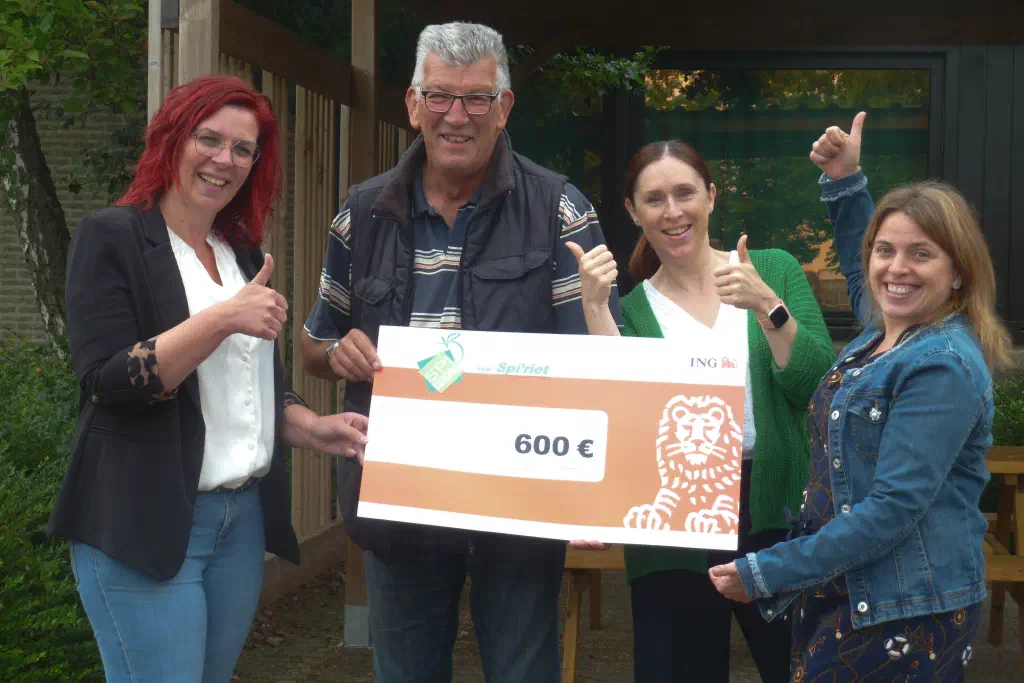 Cheque-uitreiking Go! Eureka