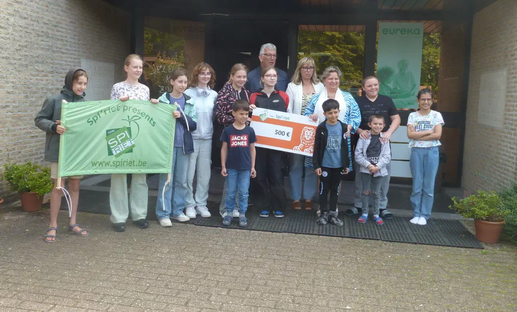 Cheque-uitreiking Go! Eureka